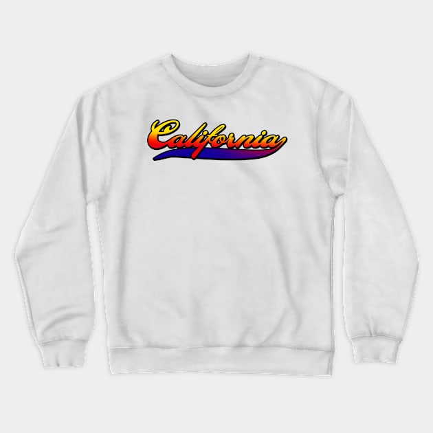 California Crewneck Sweatshirt by JCD666